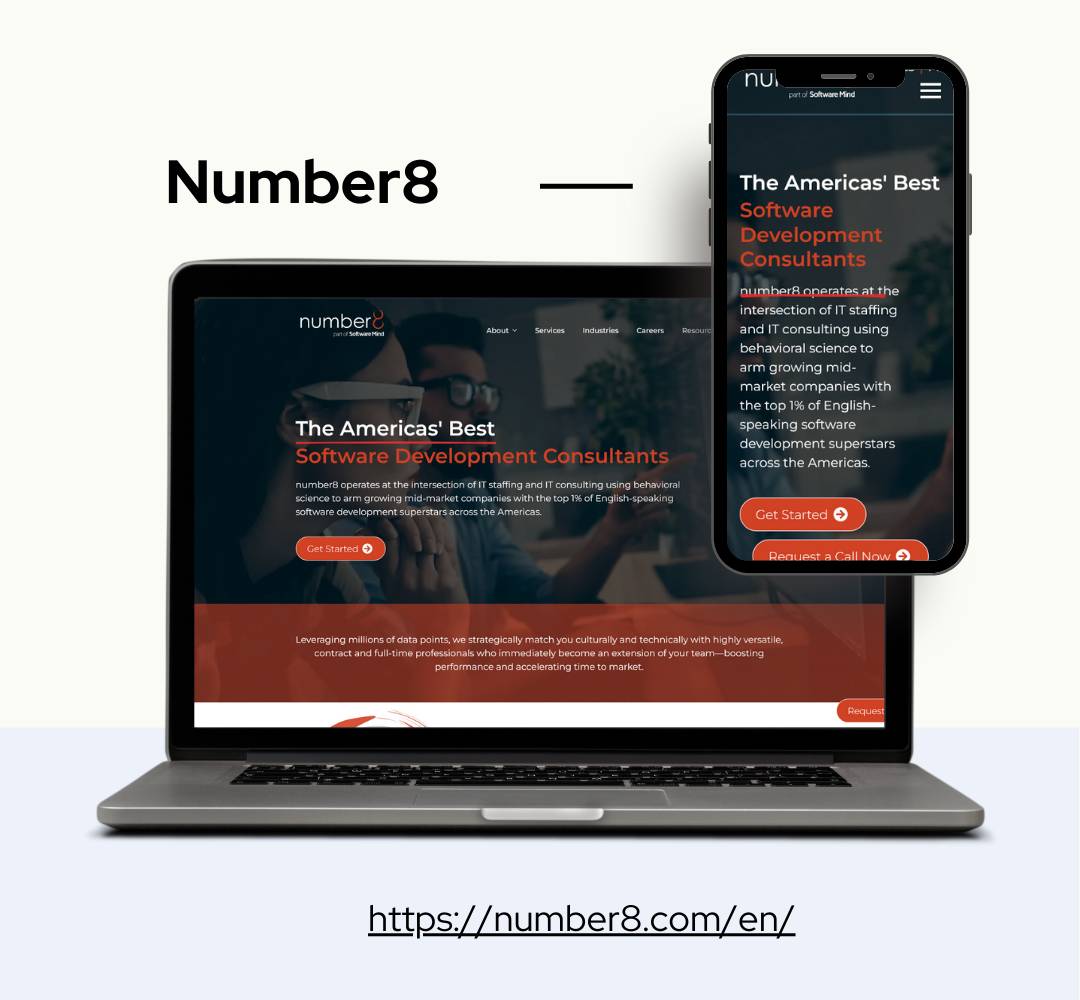 Numver8 Website